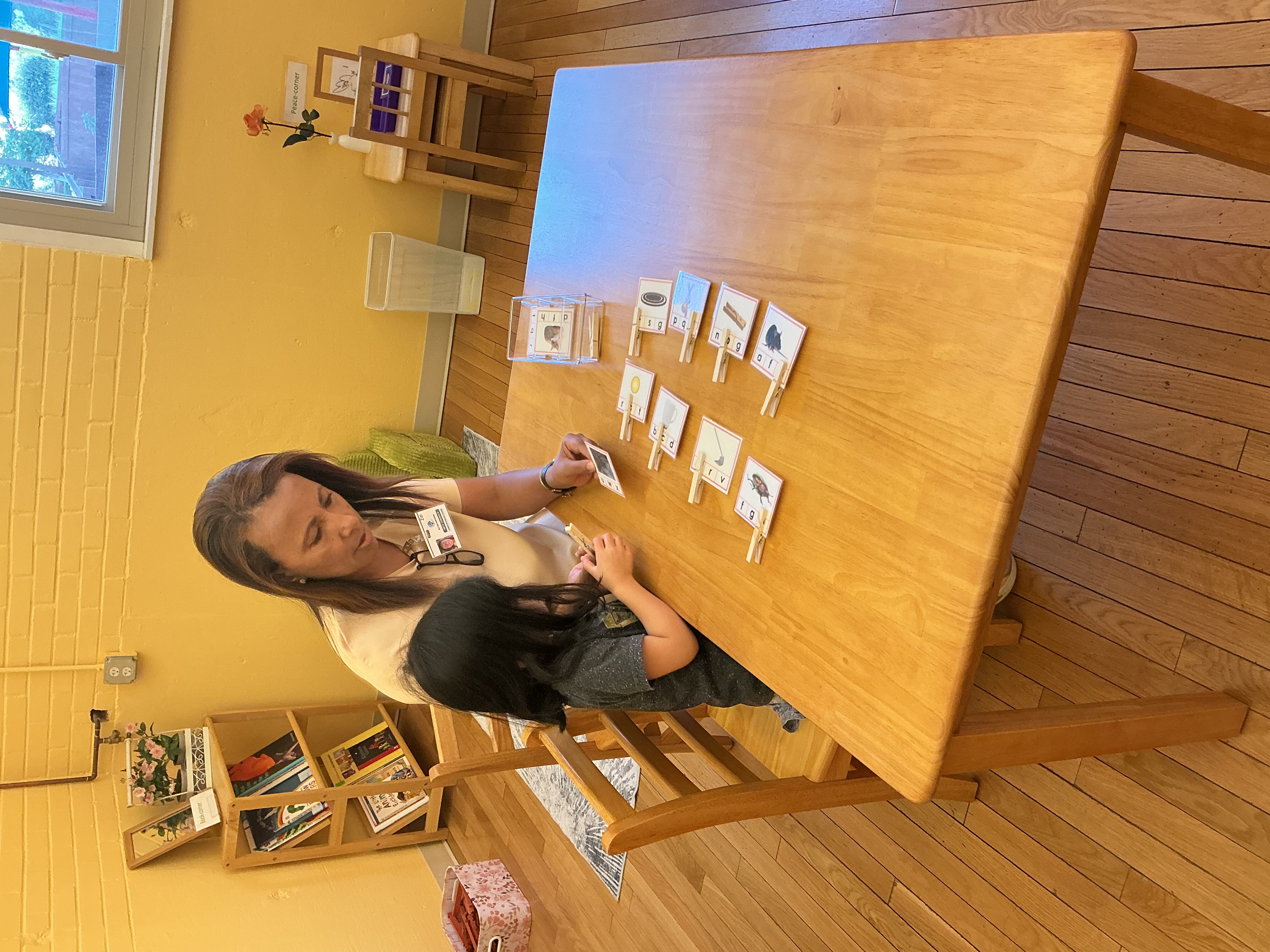 Inside our Montessori classroom