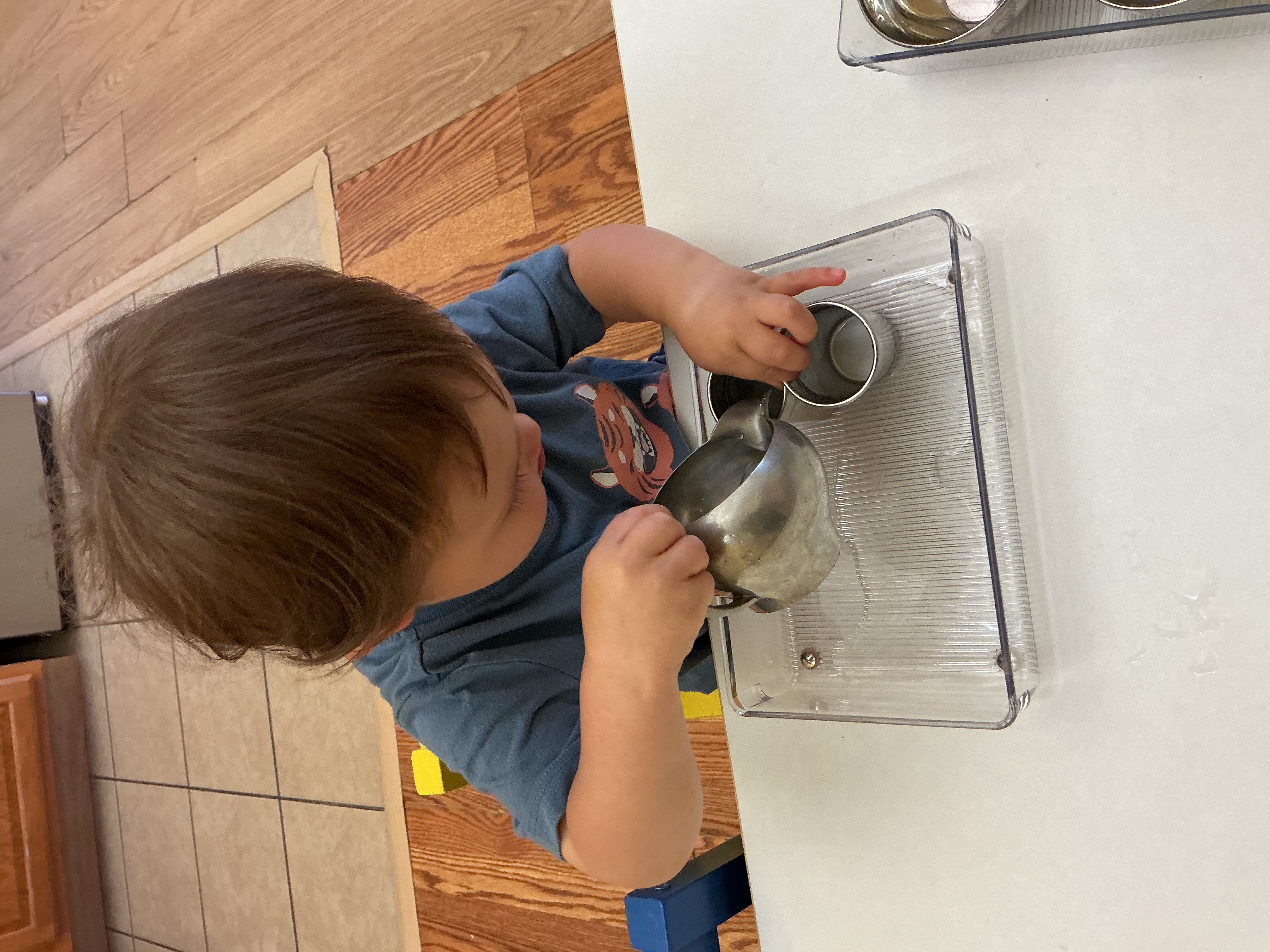 Child working independently