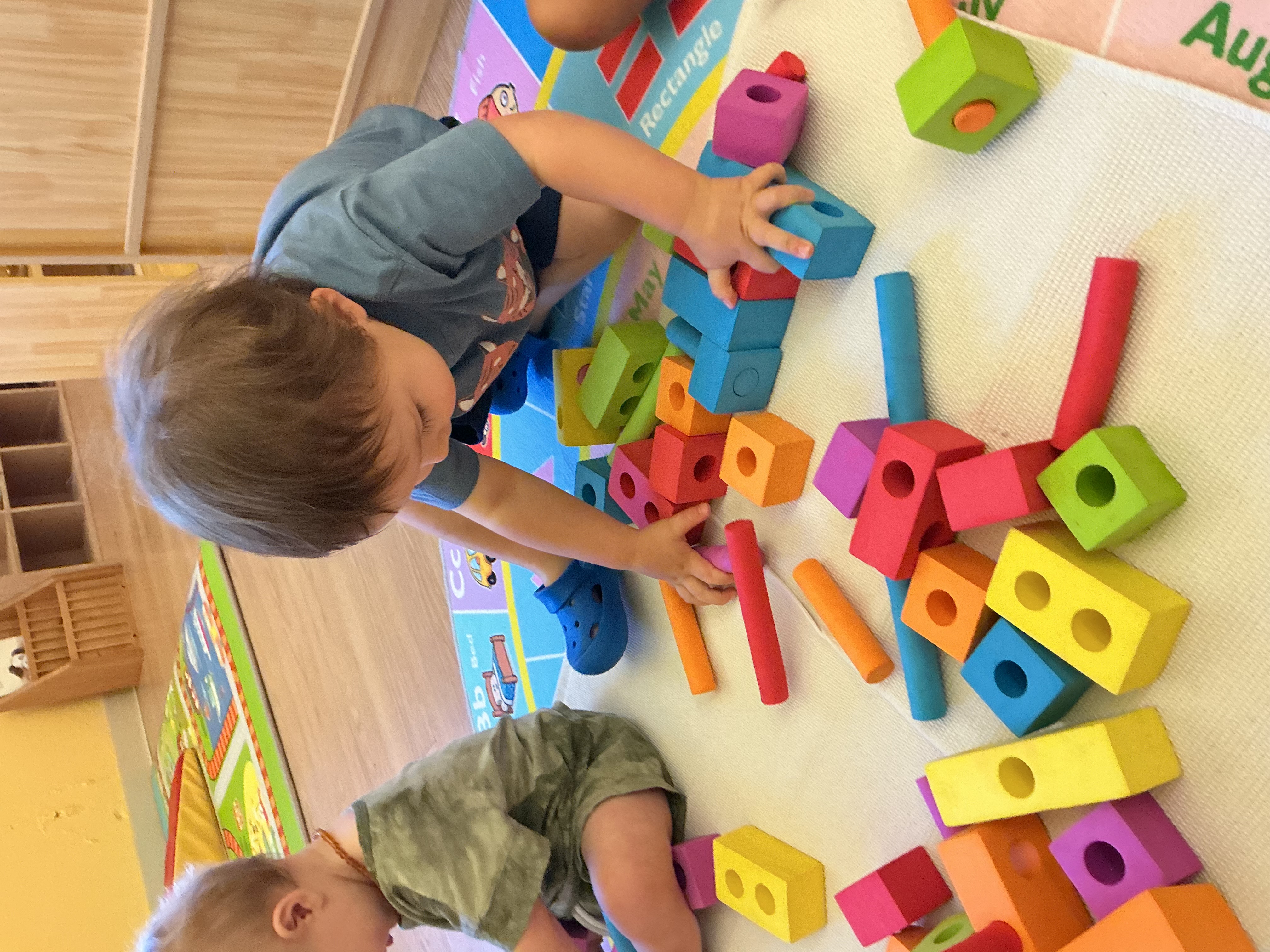 Toddlers in the classroom